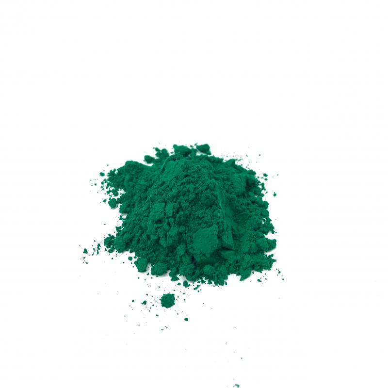 Косметический пигмент PCJ5002 Hydrated Chromium Oxide Green (CI 77289) (Гидрированный хромоксидный зеленый), 0-1 мкм