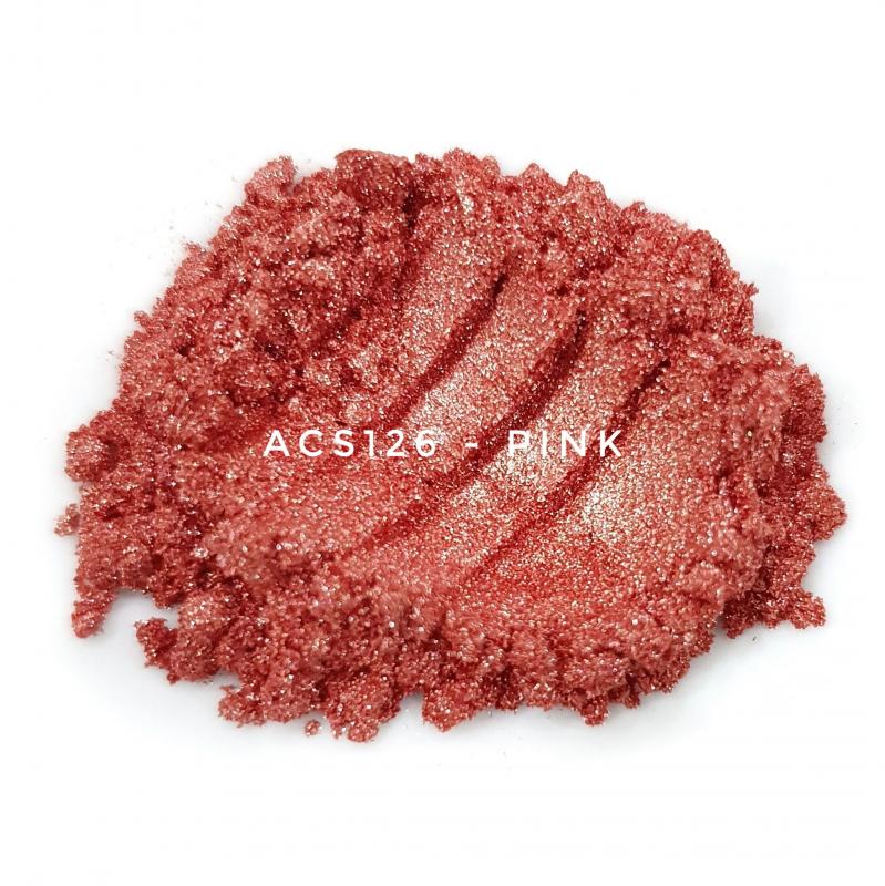 Косметический пигмент ACS126 Pink (Розовый), 10-60 мкм