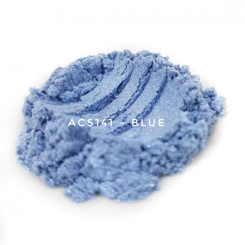 Косметический пигмент ACS141 Dark Blue (Темно-синий), 10-60 мкм