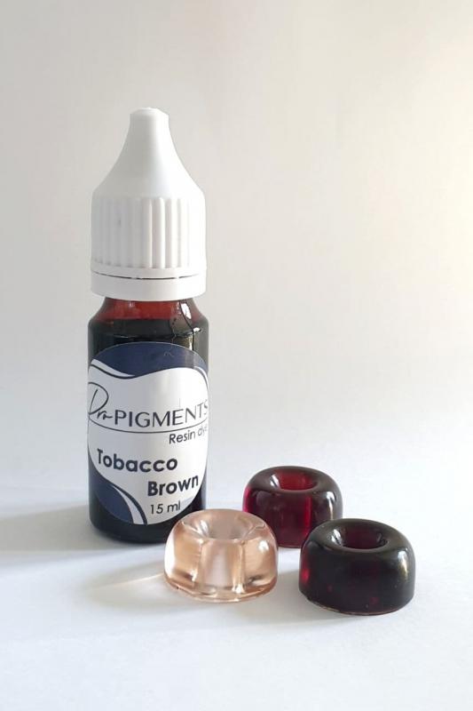 Краситель для органоразбавляемых ЛКМ и смол Tobacco brown resin dye - 15 мл