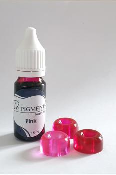 Краситель для органоразбавляемых ЛКМ и смол Pink resin dye - 15 мл
