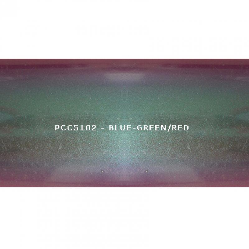 Косметический пигмент PCC5102 Blue-green/blue/violet/red (Сине-зеленый/синий/фиолетовый/красный), 5-25 мкм