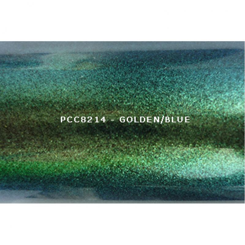 Косметический пигмент PCC8214 Golden/Blue (Золотистый/синий), 30-150 мкм