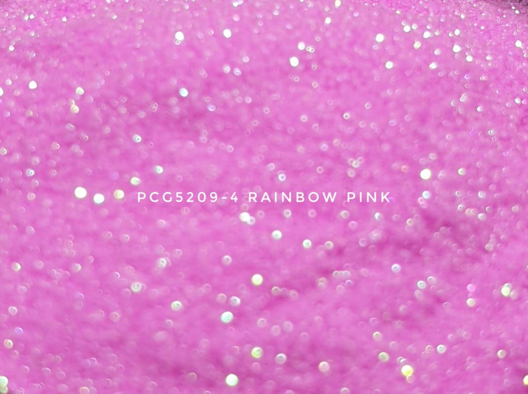 Косметический глиттер PCG5209-100 Rainbow Pink (Раждужный розовый), 100-100 мкм