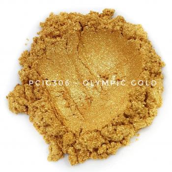 Пигмент перламутровый PCIG306 Olympic Gold Олимпийское золото 10-60 мкм