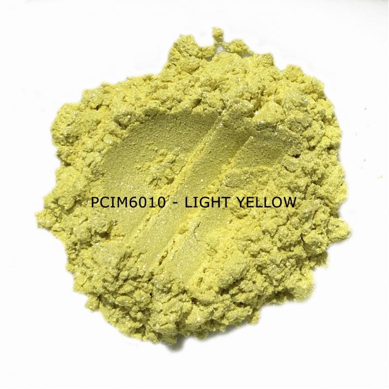 Косметический пигмент PCIM6010 Light Yellow (Светло-желтый), 10-60 мкм