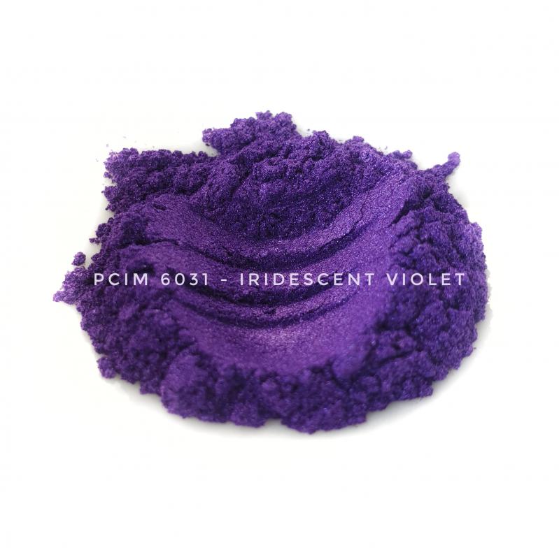 Косметический пигмент PCIM6031 Iridescent Violet (Радужный фиолетовый), 10-60 мкм