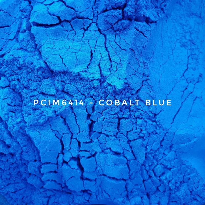 Косметический пигмент PCIM6414 Cobalt Blue (Кобальтово-синий), 10-60 мкм