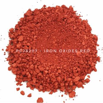 Пигмент матовый PCJ8207 - Железооксидный красный, 0-0,1 мкм (Iron Oxides Red (CI 77491))