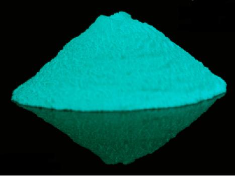 Пигмент люминофор PCLBG02 - Сине-зеленый, 65-75 мкм (Blue Green)
