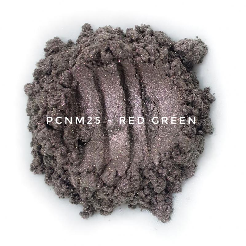 Косметический пигмент PCNM25 Red Green (Красно-зеленый), 10-60 мкм