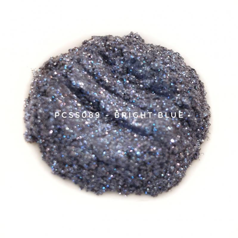 Косметический пигмент PCSS089 Bright Blue (Ярко-синий), 30-150 мкм