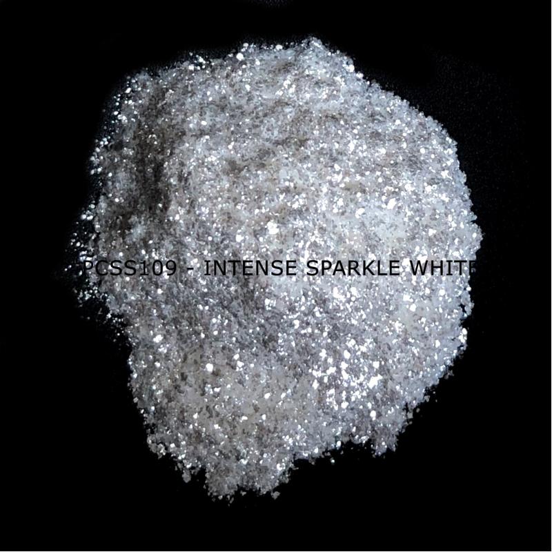 Косметический пигмент PCSS109 Intense Sparkle White (Интенсивно-искристый белый), 200-700 мкм