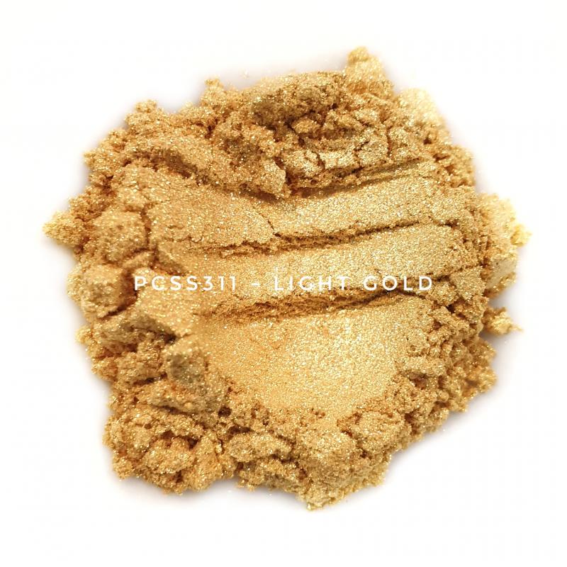 Косметический пигмент PCSS311 Light Gold (Светлое золото), 10-60 мкм