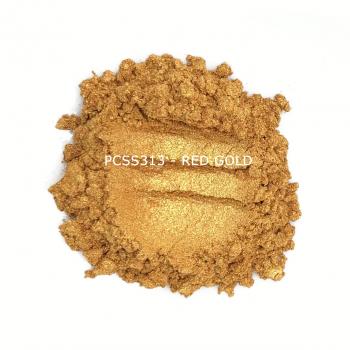 Перламутровый пигмент PCSS313 - Красное золото, 10-60 мкм (Red Gold)