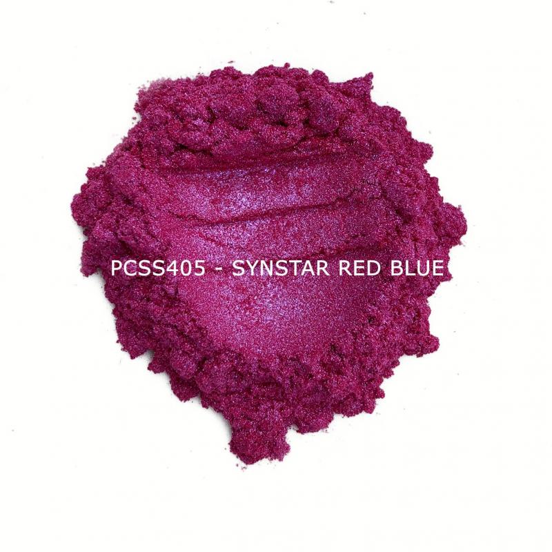 Косметический пигмент PCSS405 Synstar Red Blue (Синстар красно-синий), 10-60 мкм