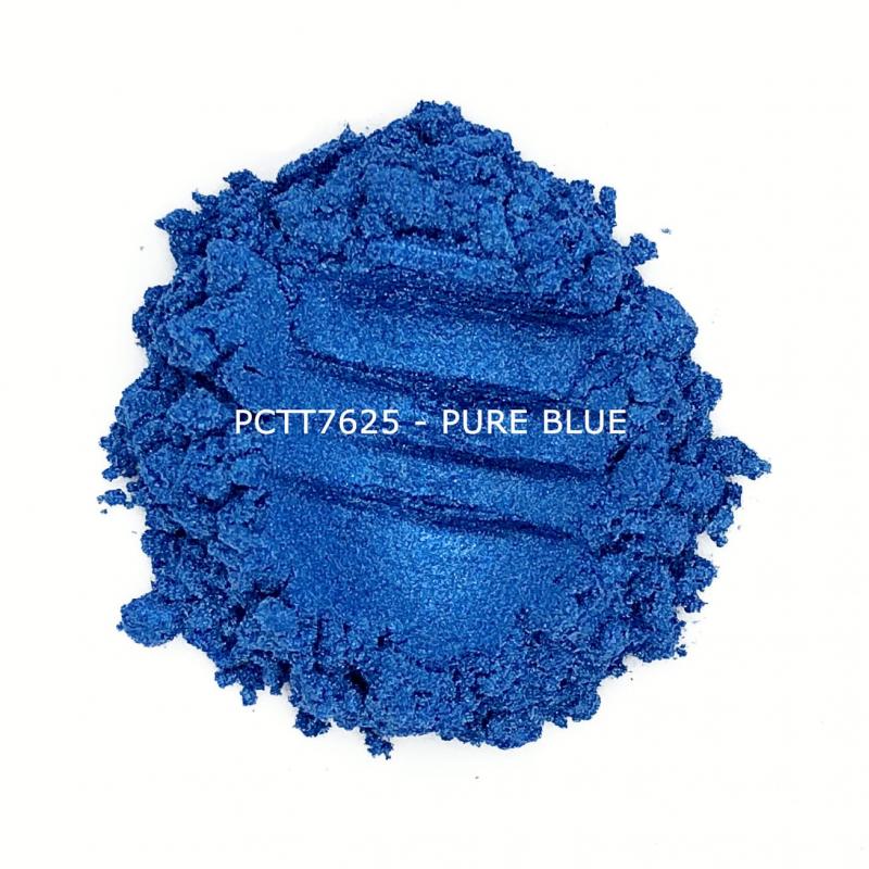 Косметический пигмент PCTT7625 Pure Blue (Чисто-синий), 10-60 мкм