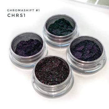 Набор пигментов Chromashift для творчества Pro_Pigments (синий, зеленый, пурпурный)