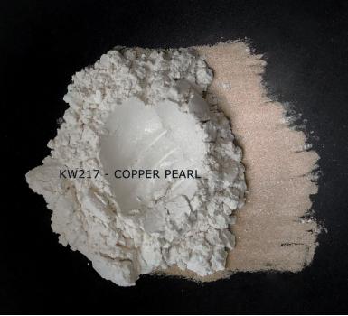 Перламутровый пигмент KW217 - Медный перламутр, 10-60 мкм (Copper pearl)