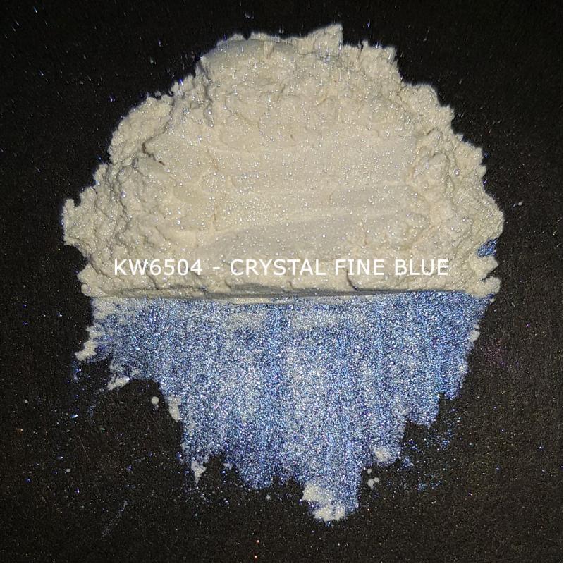 Индустриальный пигмент KW6504 Crystal Irisated Fine Blue (Голубой), 10-60 мкм