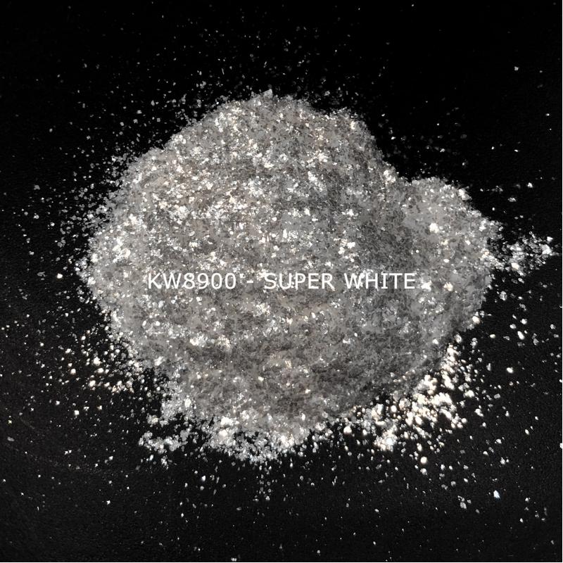 Индустриальный пигмент KW8900 Super White (Серебристо-белый), 200-1000 мкм