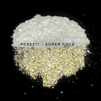 Перламутровый пигмент PCSS271 - Супер золотой, 200-700 мкм (Super Gold)